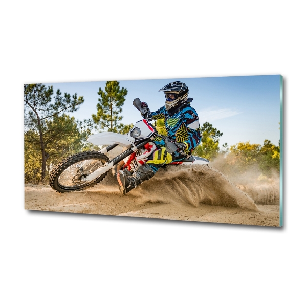 Bild auf glas Moto-Cross