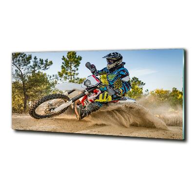 Bild auf glas Moto-Cross