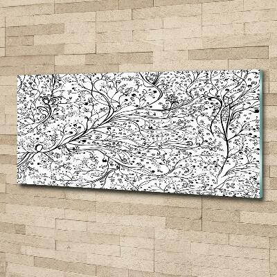 Foto glasbild Ineinander verschlungene Äste