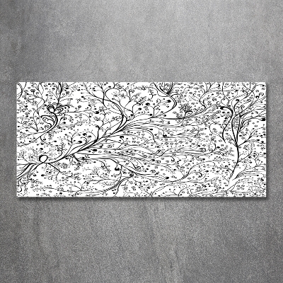 Foto glasbild Ineinander verschlungene Äste