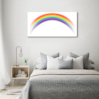 Foto glasbild Regenbogen