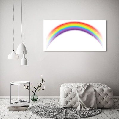 Foto glasbild Regenbogen