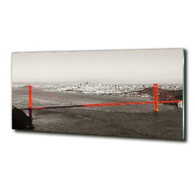 Bild auf glas San Francisco Brücke