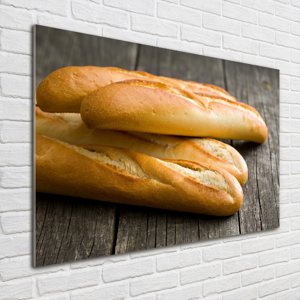 Bild auf glas Baguettes
