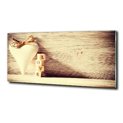 Bild auf glas Liebe