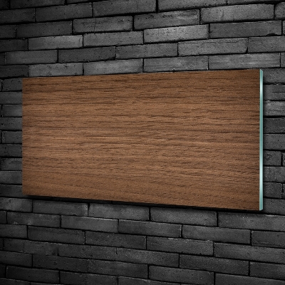 Glasbild Holzhintergrund