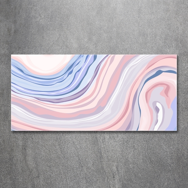 Bild auf glas Abstrakte Wellen