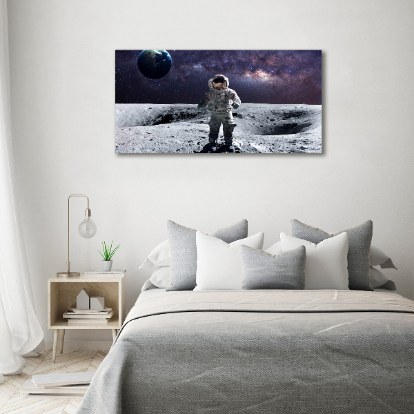 Glasbild Astronaut