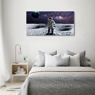 Glasbild Astronaut