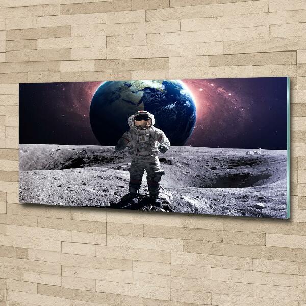 Foto glasbild Astronaut