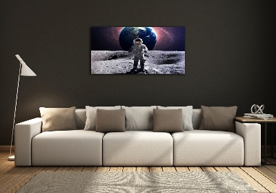 Foto glasbild Astronaut