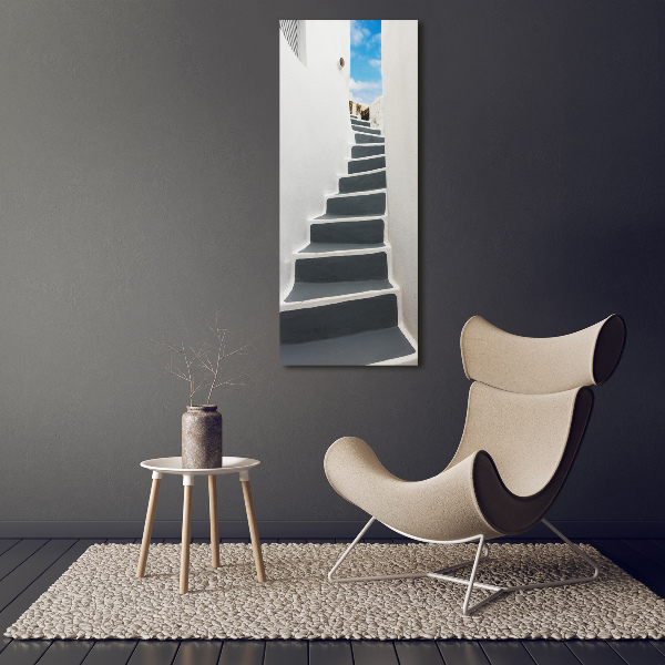 Foto auf glas vertikales Santorini, Griechenland