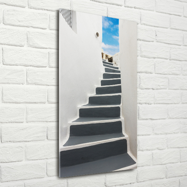 Foto auf glas vertikales Santorini, Griechenland