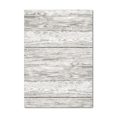 Bild aus glas vertikales Holzhintergrund