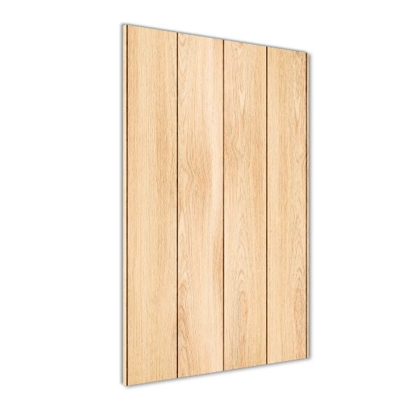 Foto auf glas vertikales Holzhintergrund