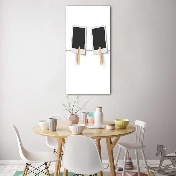 Foto auf glas vertikales Bilderrahmen