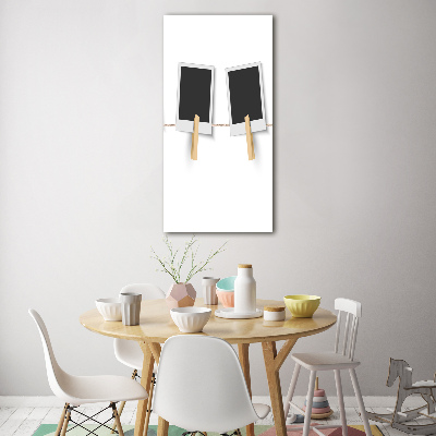 Foto auf glas vertikales Bilderrahmen