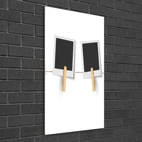 Foto auf glas vertikales Bilderrahmen