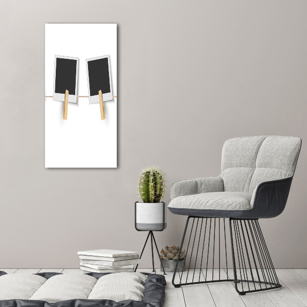 Foto auf glas vertikales Bilderrahmen