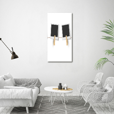 Foto auf glas vertikales Bilderrahmen