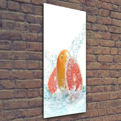 Foto auf glas vertikales Grapefruits