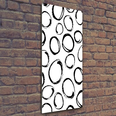 Glasbild vertikales Kolik