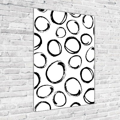 Glasbild vertikales Kolik