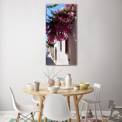 Bild aus glas vertikales Rhodos, Griechenland