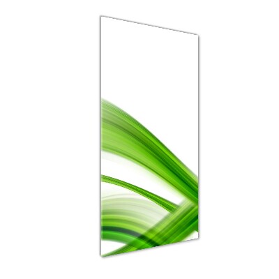 Foto auf glas vertikales Abstrakte Welle