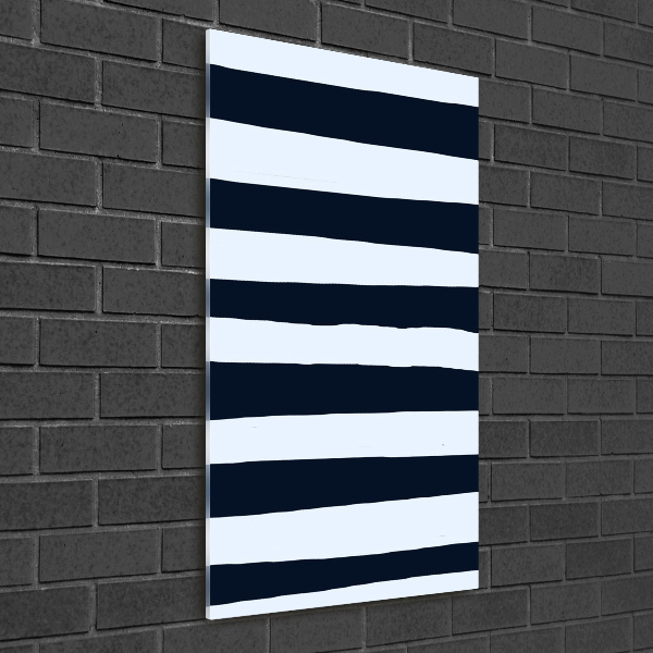 Bild aus glas vertikales Gestreifter Hintergrund