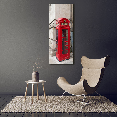 Bild aus glas vertikales London