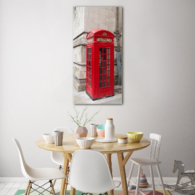 Bild aus glas vertikales London