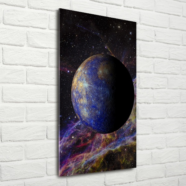 Foto auf glas vertikales Quecksilber