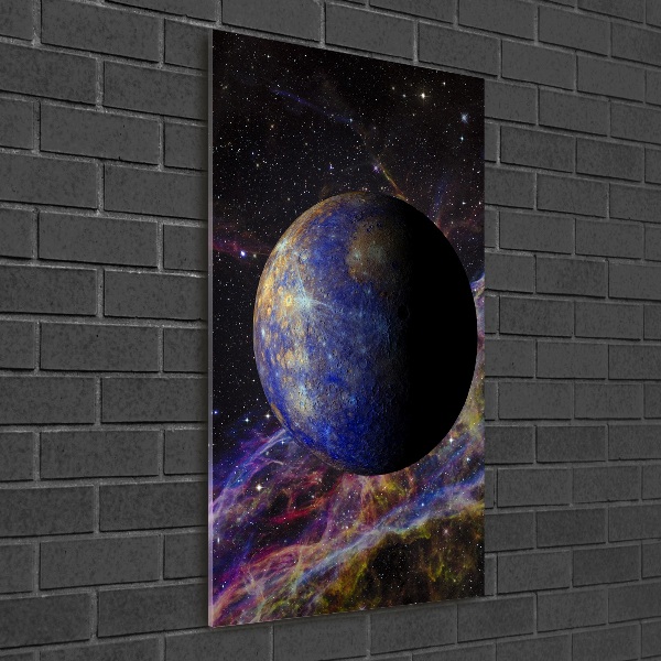 Foto auf glas vertikales Quecksilber