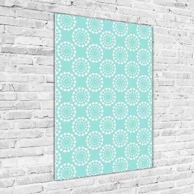 Bild aus glas vertikales Geometrischer Hintergrund