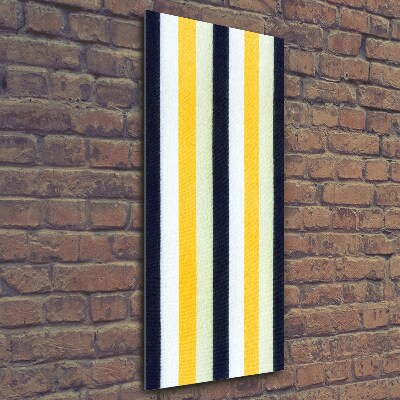 Foto auf glas vertikales Gestreifter Hintergrund