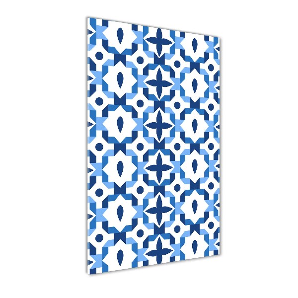 Foto auf glas vertikales Geometrischer Hintergrund