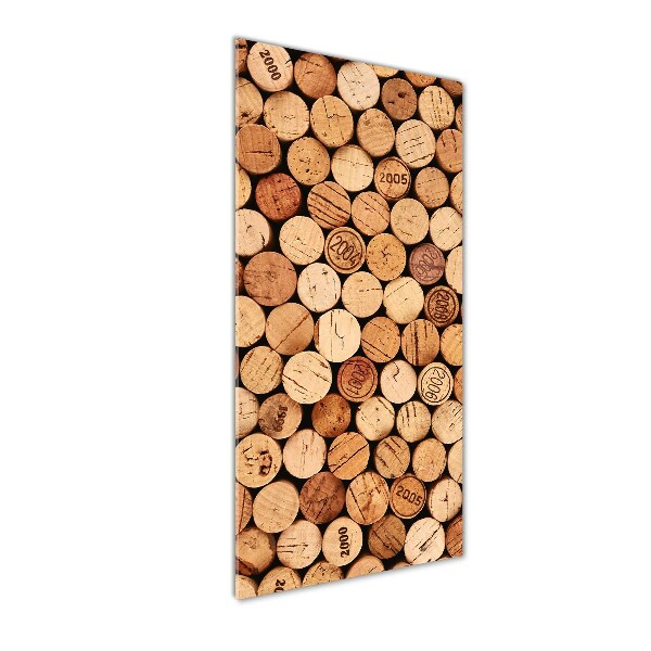 Foto auf glas vertikales Weinkorken