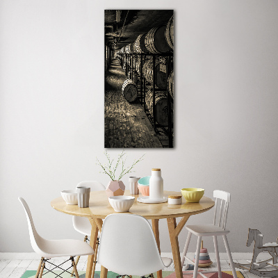 Foto auf glas vertikales Bourbonfässer