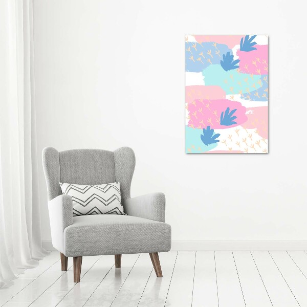 Foto auf glas vertikales Bunte Flecken