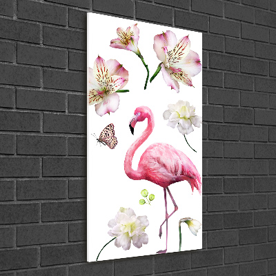 Foto auf glas vertikales Tropische Kollektion