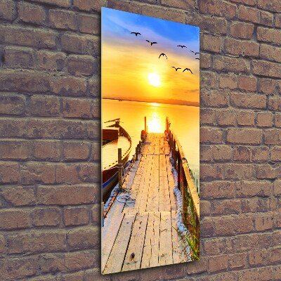 Foto auf glas vertikales See