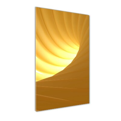 Foto auf glas vertikales Abstrakter Wirbel