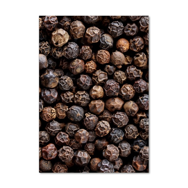 Foto auf glas vertikales Pfefferkörner