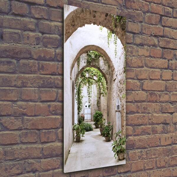 Foto auf glas vertikales Spielhalle im Schloss