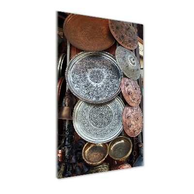 Bild aus glas vertikales Basar in Damaskus