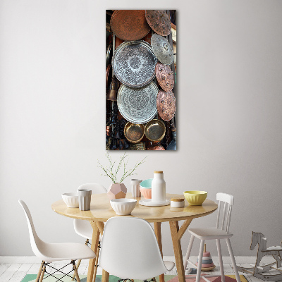 Bild aus glas vertikales Basar in Damaskus