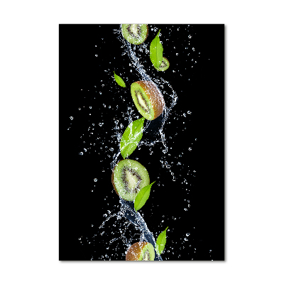 Foto auf glas vertikales Kiwi
