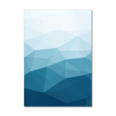 Glasbild vertikales Abstrakter Hintergrund