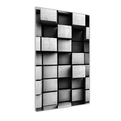 Foto auf glas vertikales Abstraktion